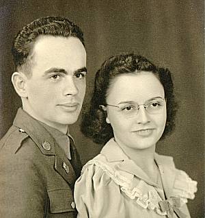 Keith & Margie Harris, married April 18, 1941